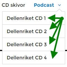 Hur du väljer en CD - dvs Resväg